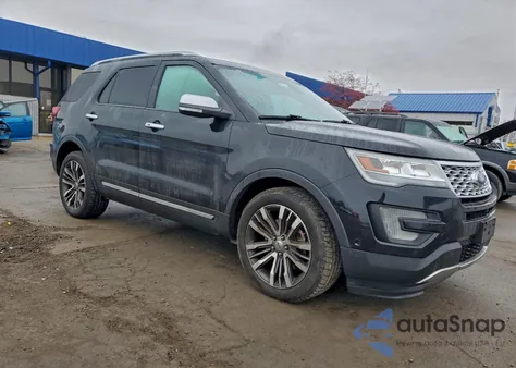 2016 Ford Explorer Platinum z USA, uszkodzony, nr VIN 1FM5K8HT0GGC83476